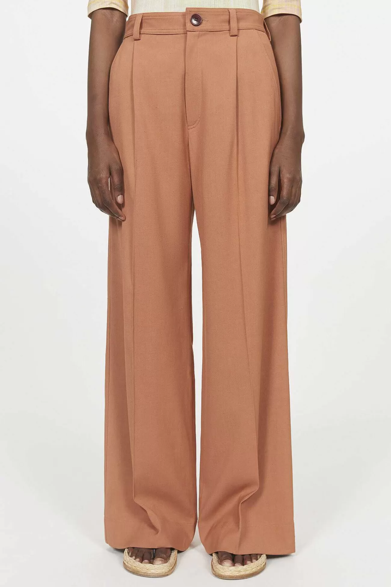 Rodebjer Trousers-Addie Wide Pants