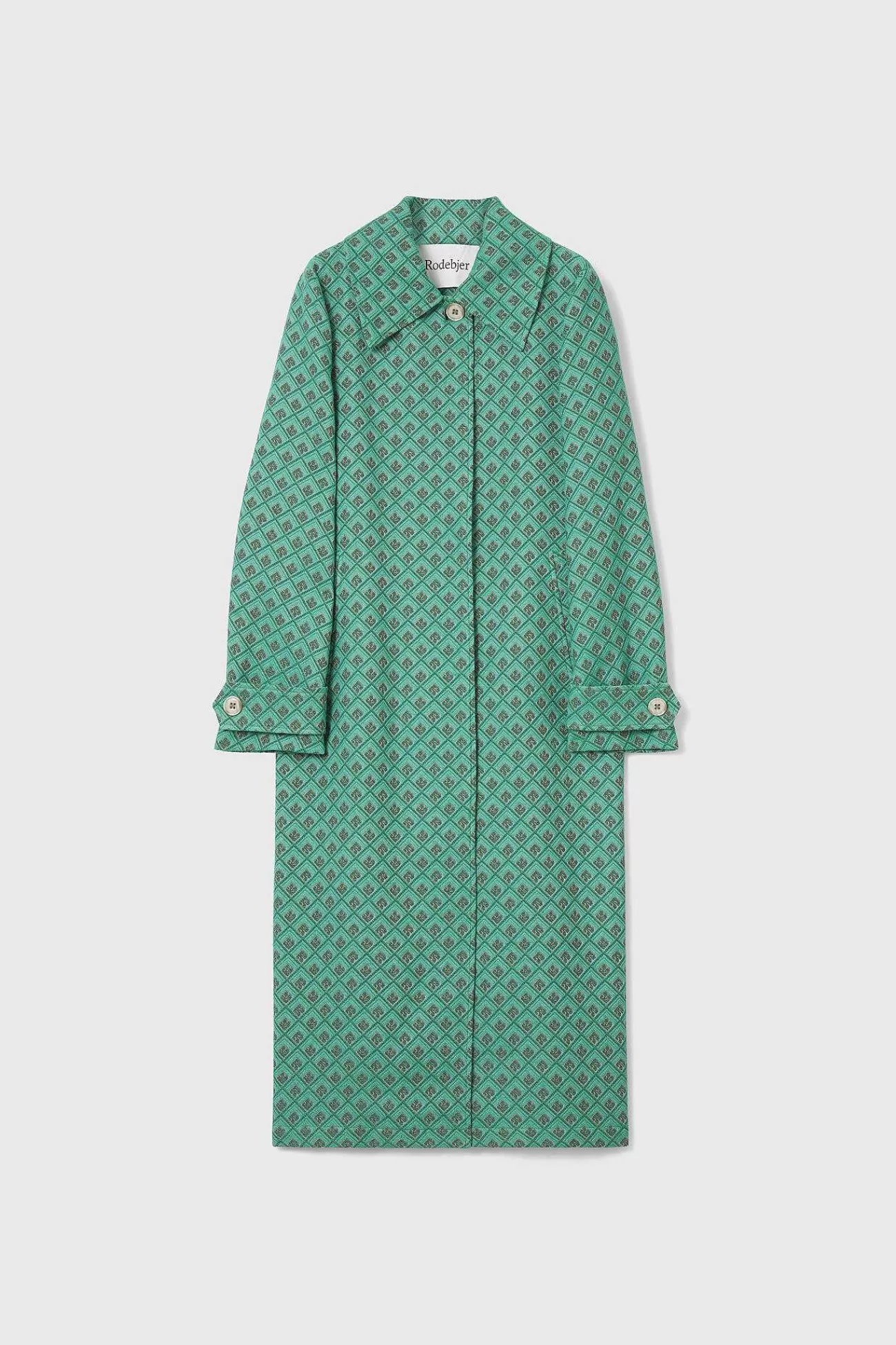 Rodebjer Outerwear-Aida Monogram Coat