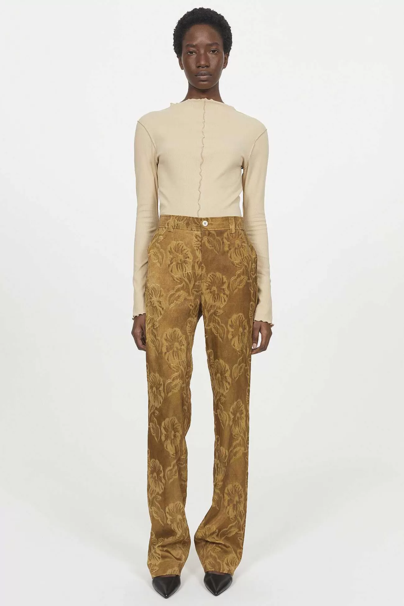 Rodebjer Trousers-Aniara Flowerpower Pants