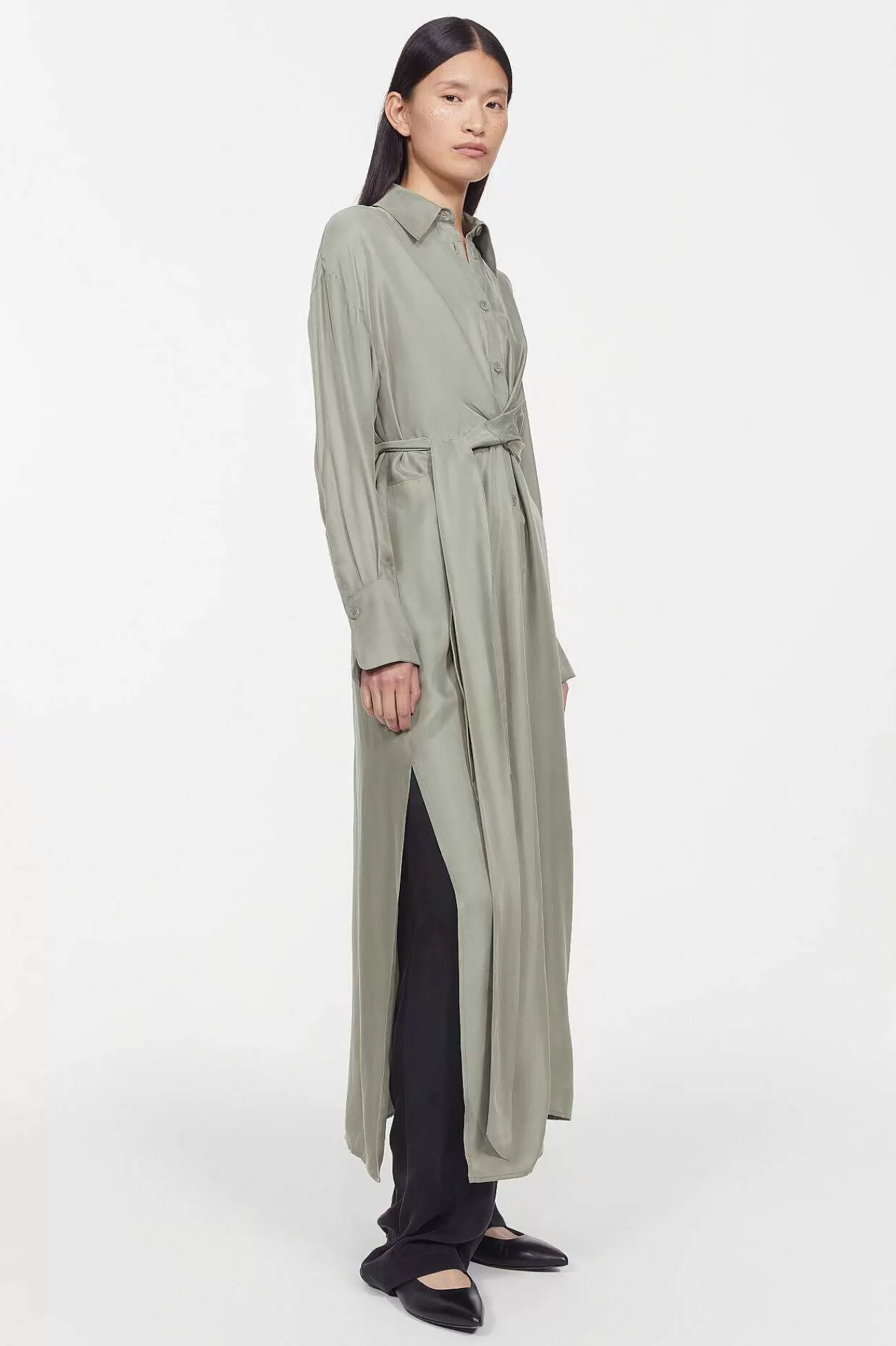 Rodebjer Dresses & Caftans-Apple Peach Twill Dress