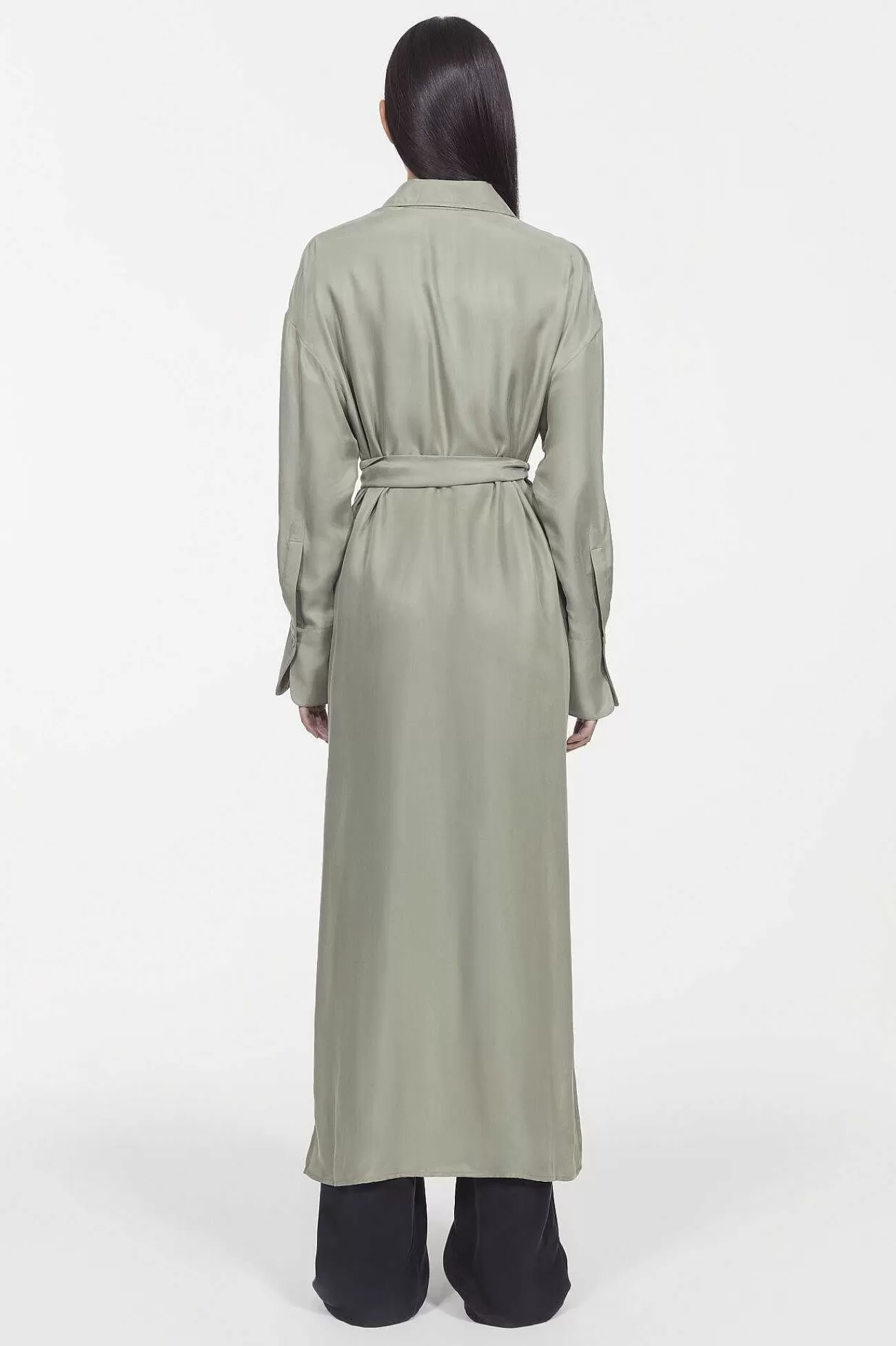 Rodebjer New Arrivals-Apple Peach Twill Dress