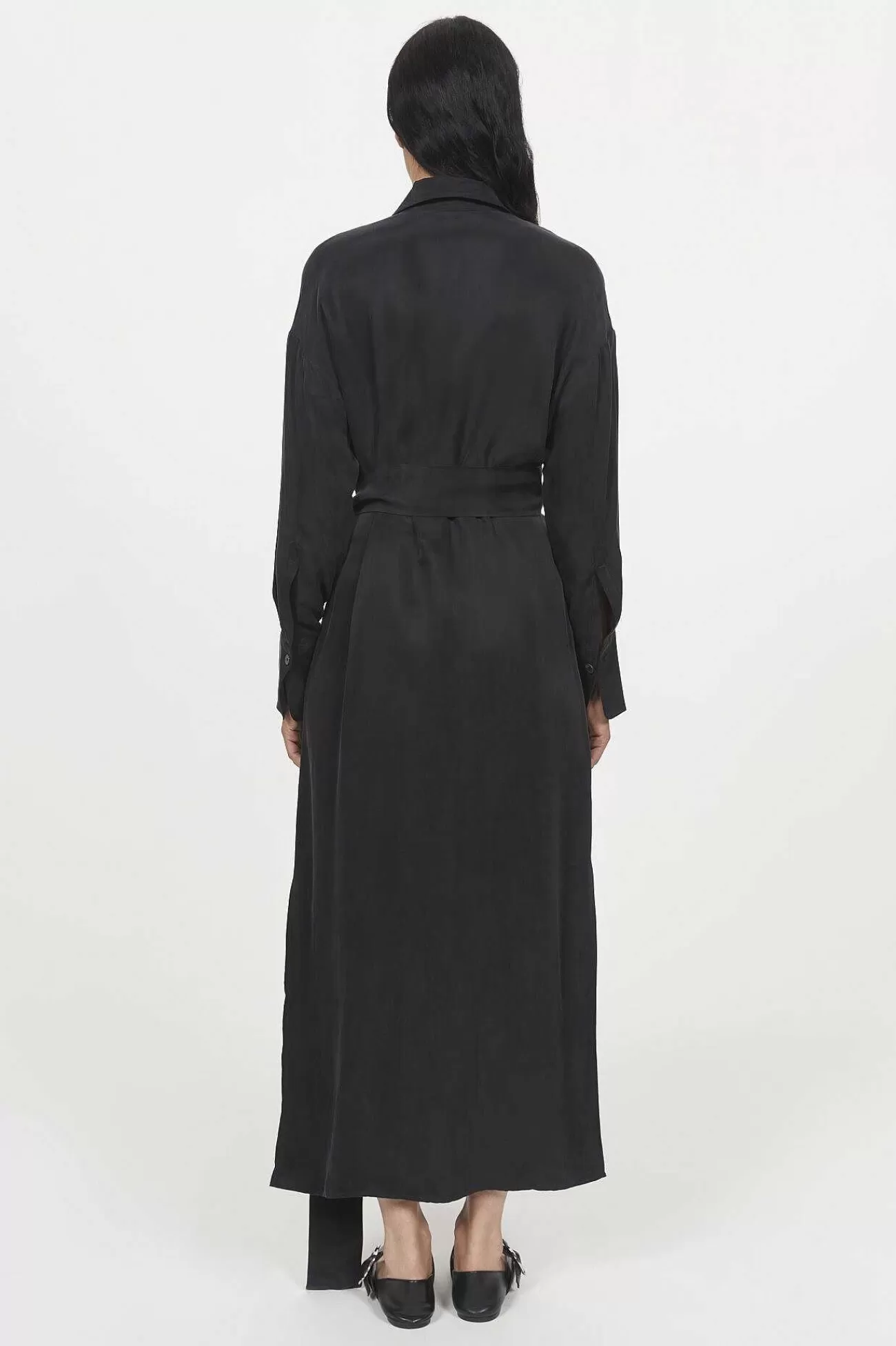 Rodebjer New Arrivals-Apple Peach Twill Dress