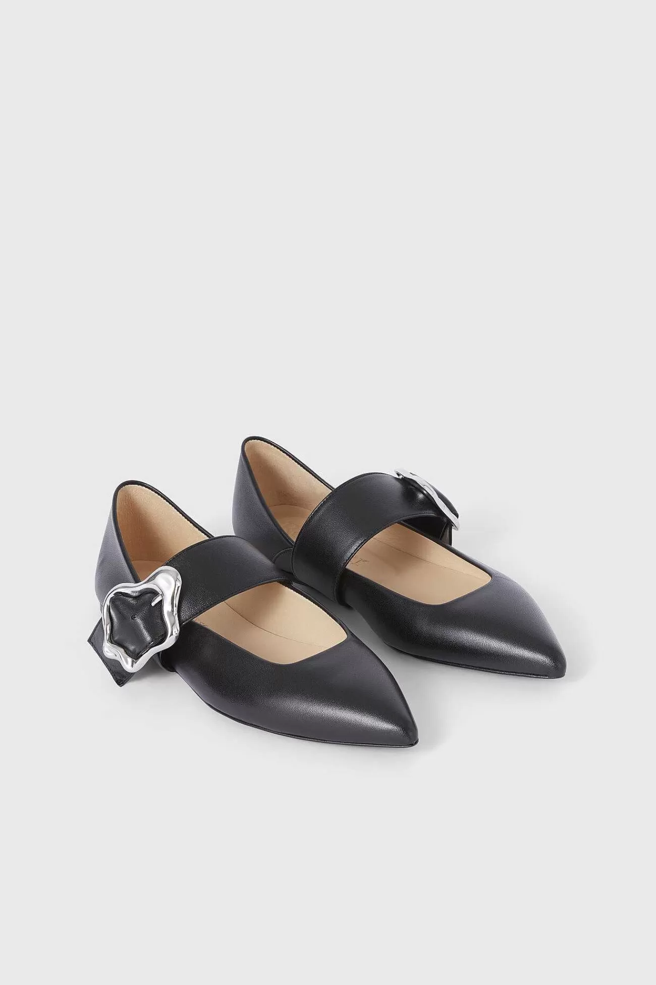 Rodebjer Shoes-Aura Coral Flats