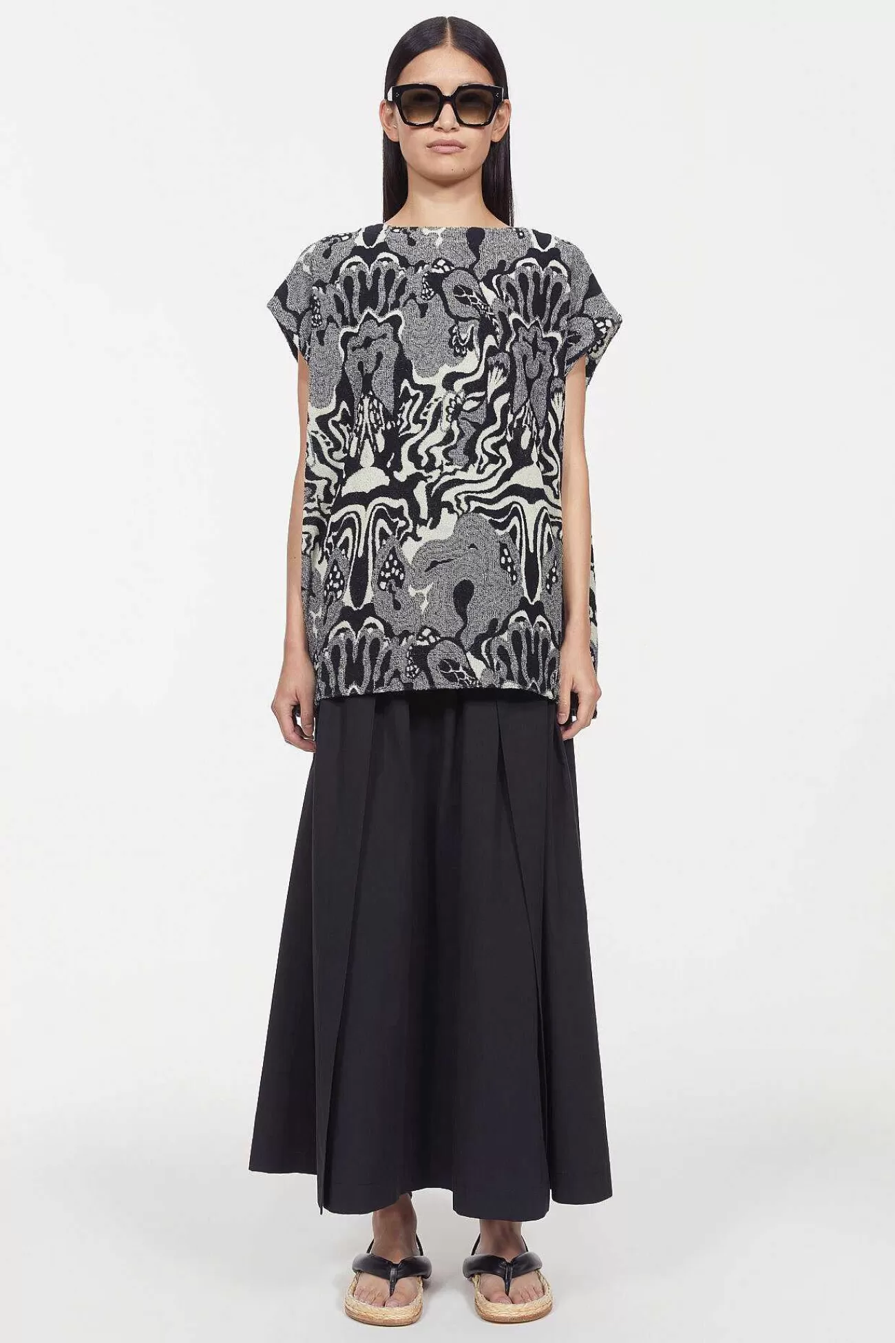 Rodebjer Tops-Claire Cosmic Jersey Top