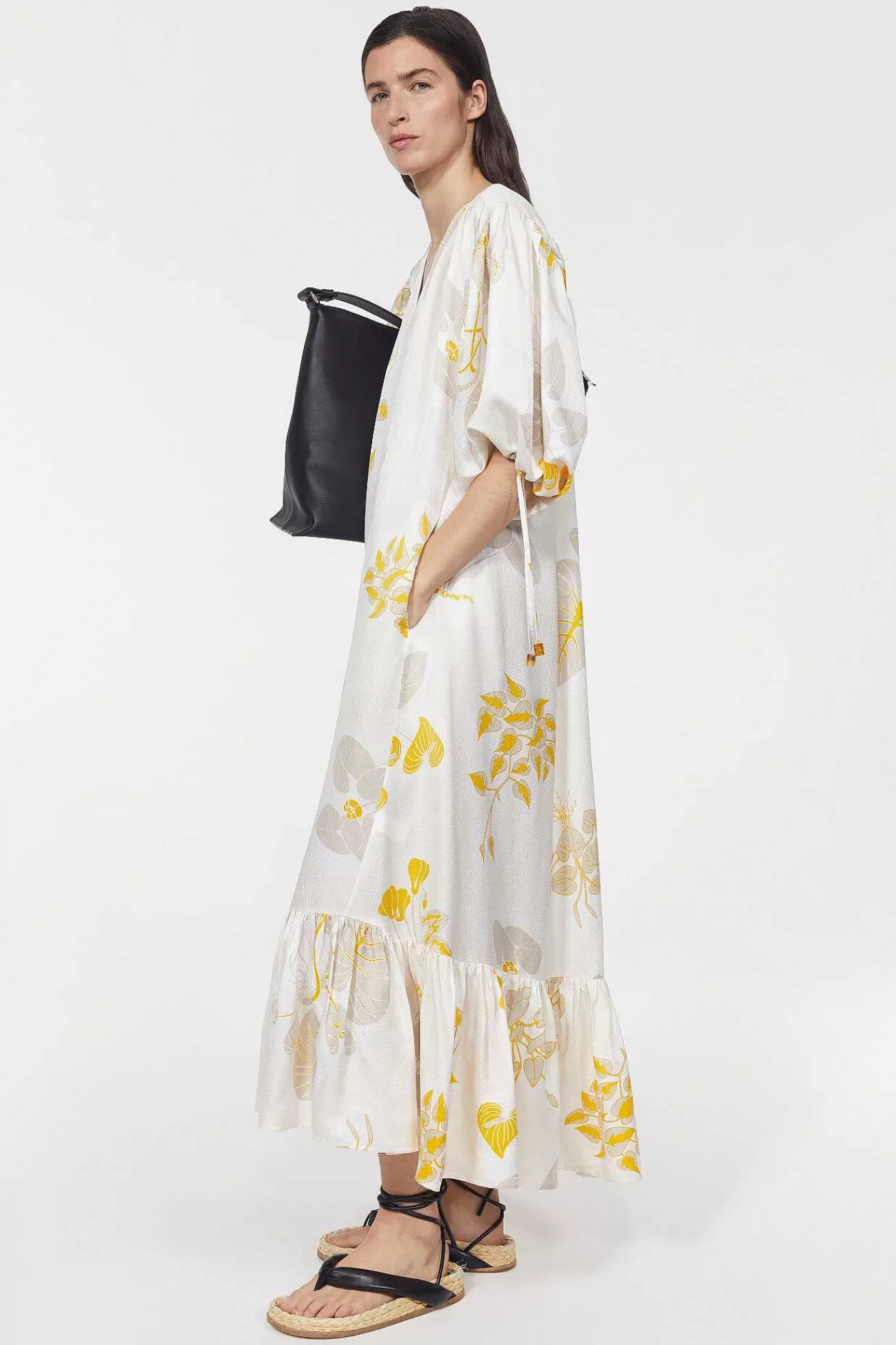 Rodebjer Dresses & Caftans-Dakota Leaf Hammered Dress