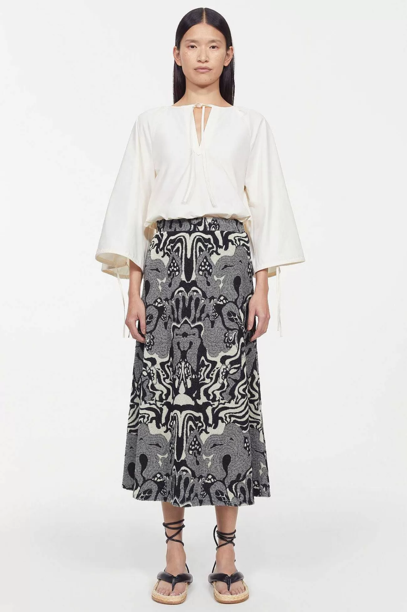 Rodebjer Skirts-Flora Cosmic Skirt