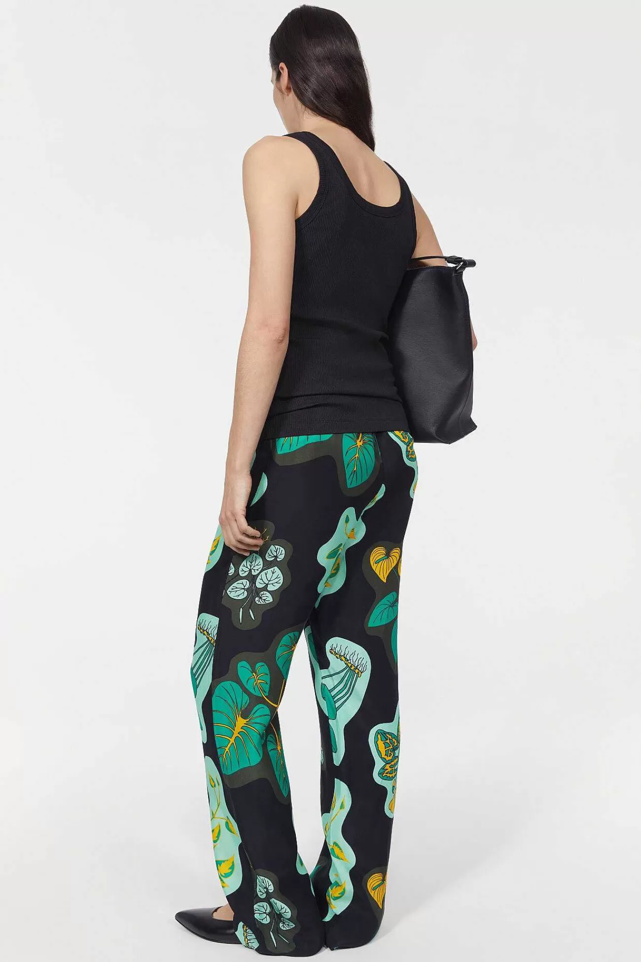 Rodebjer The Heartleaf Capsule-Lunara Leaf Pants