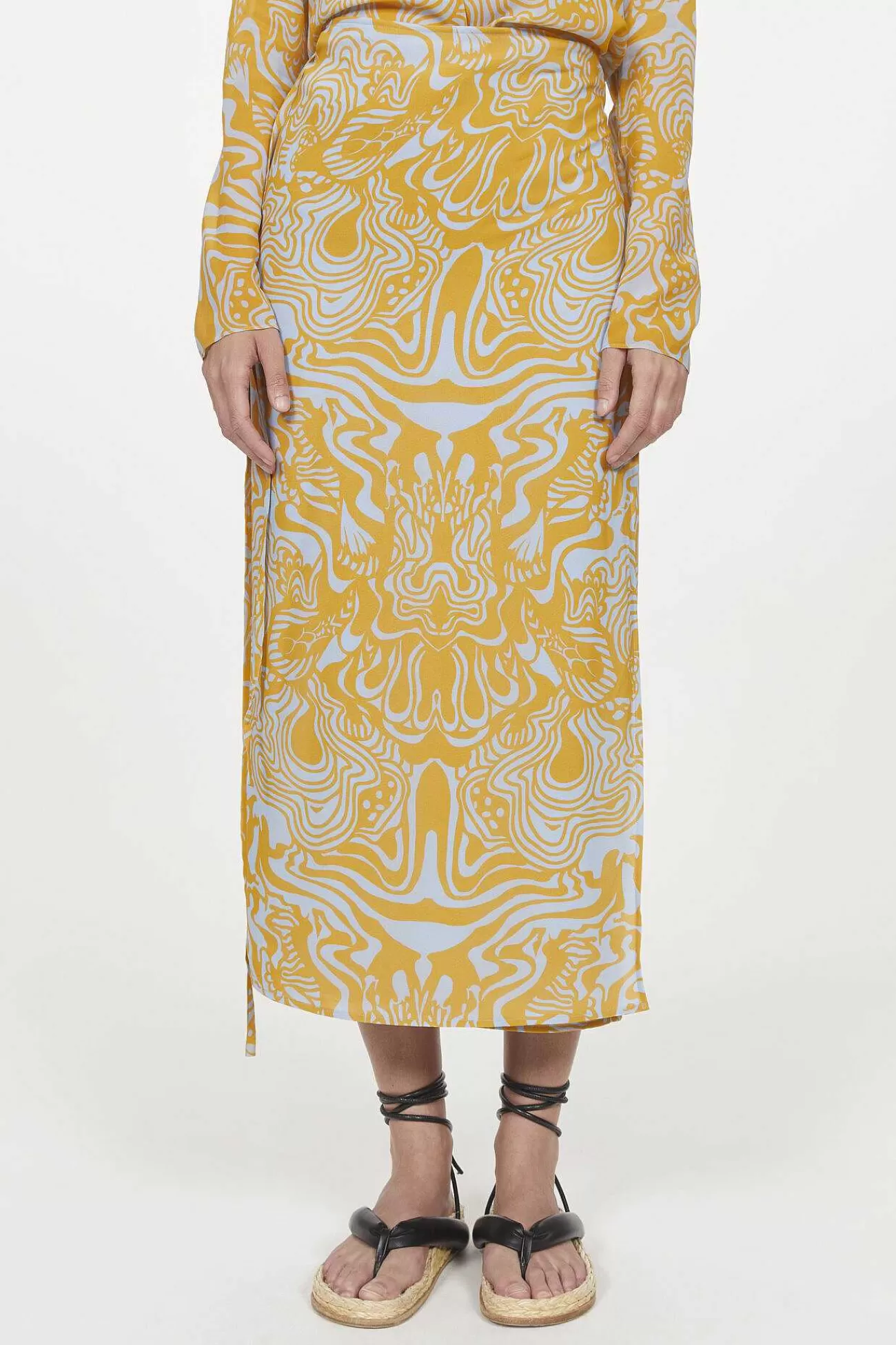 Rodebjer Skirts-Lunata Chiffon Skirt