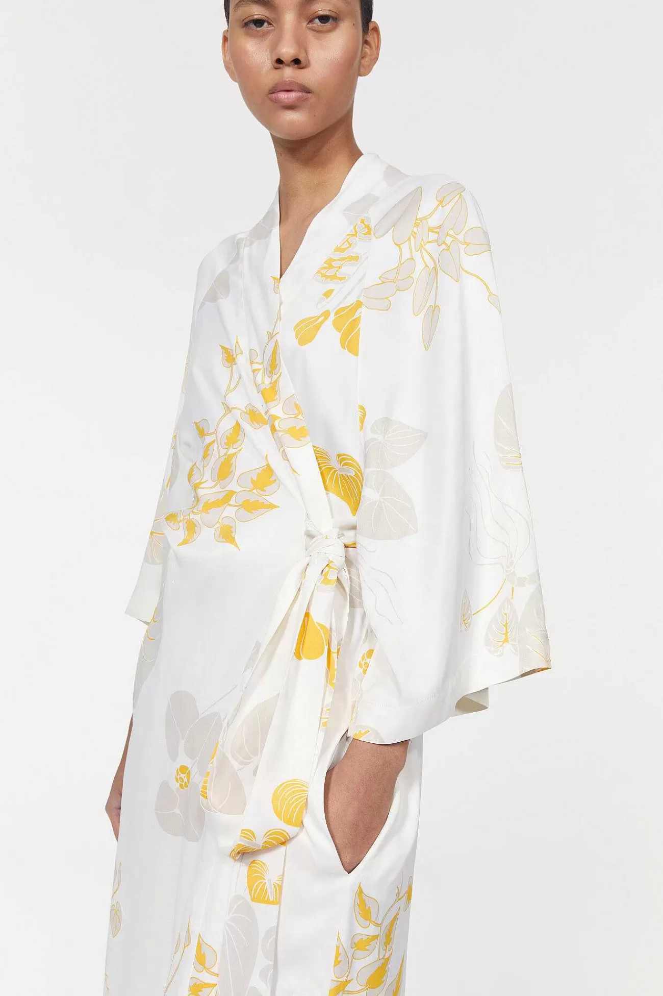 Rodebjer New Arrivals-Mabelin Cape Leaf