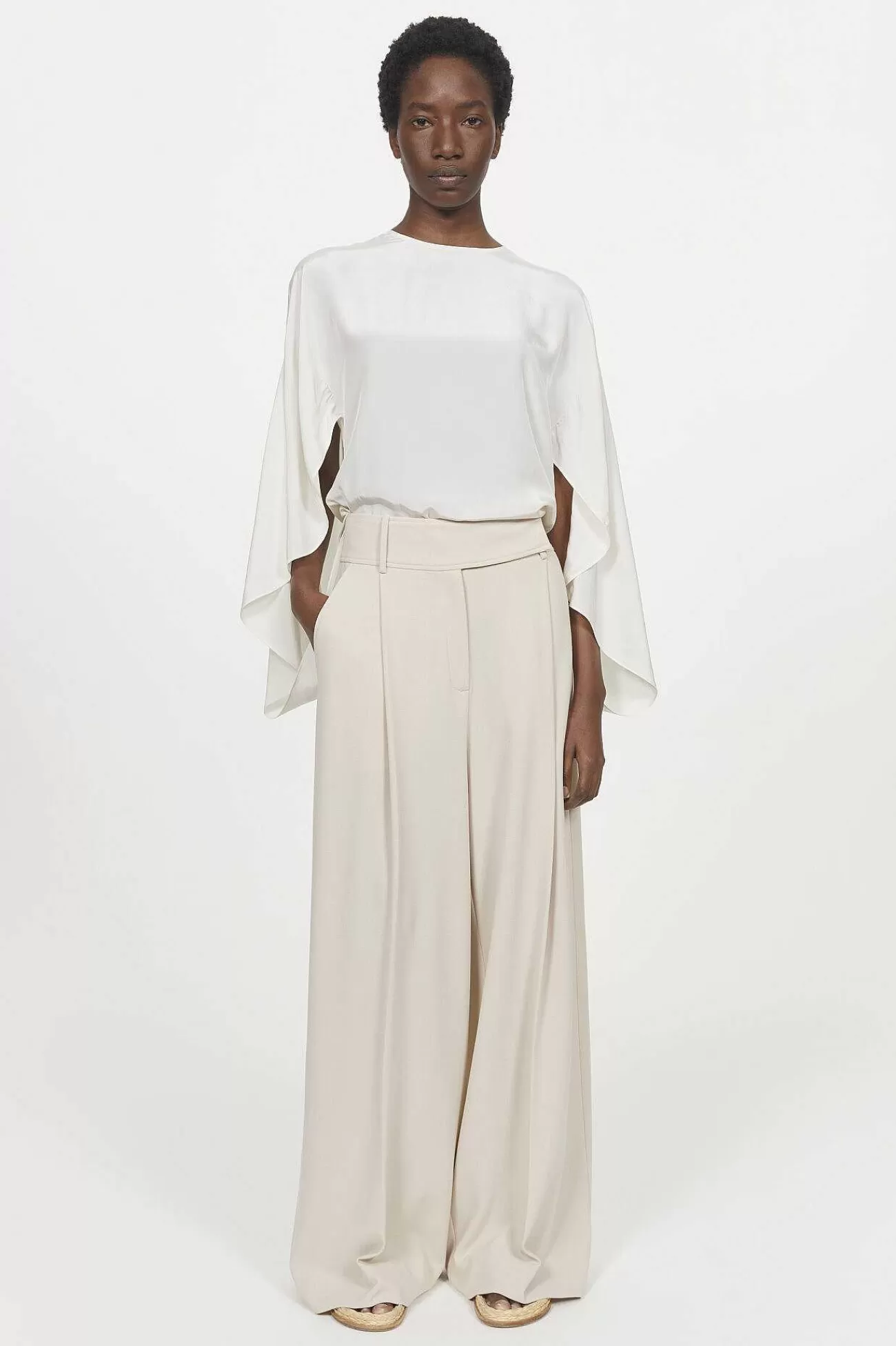 Rodebjer Trousers-Obi Wide Pants
