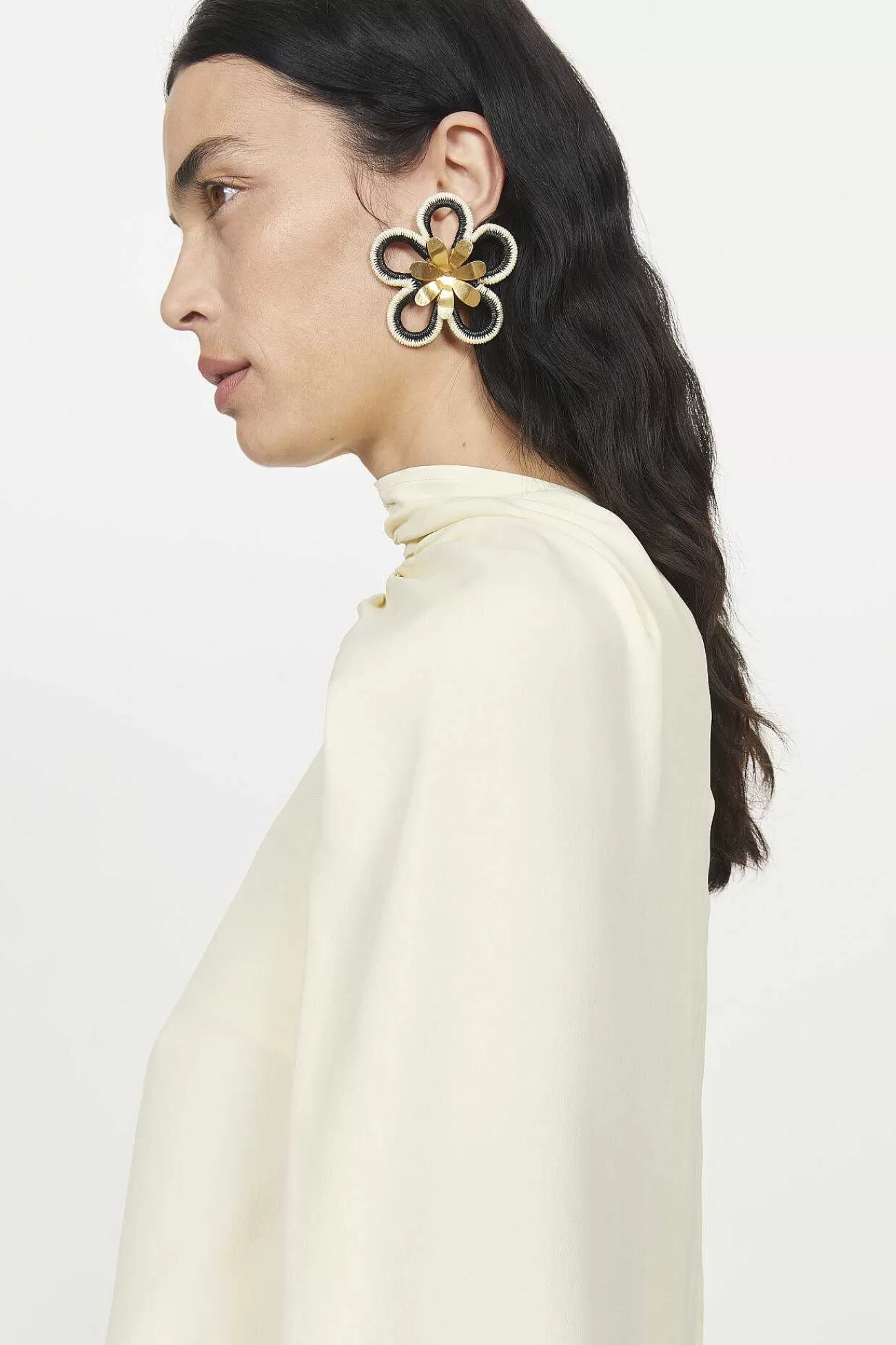Rodebjer Accessories-Palm Flower Earring