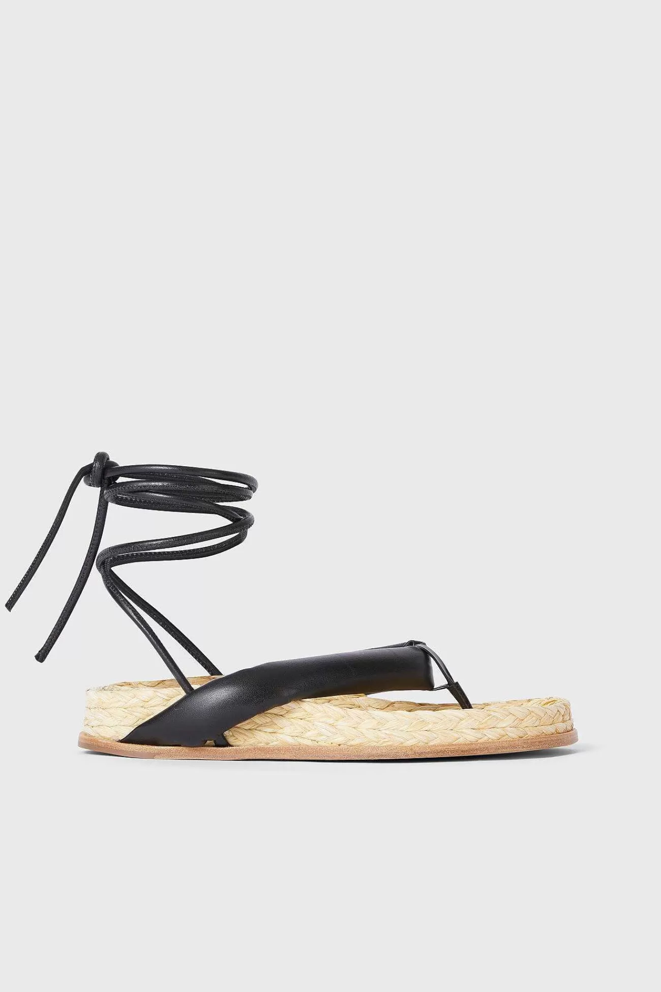 Rodebjer Shoes-Santorino Straw Sandals