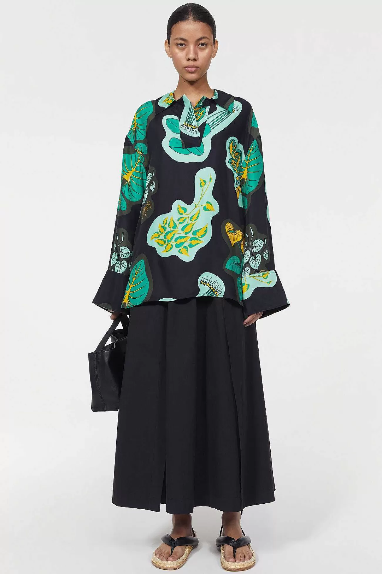 Rodebjer The Heartleaf Capsule-Sunshine Leaf Shirt