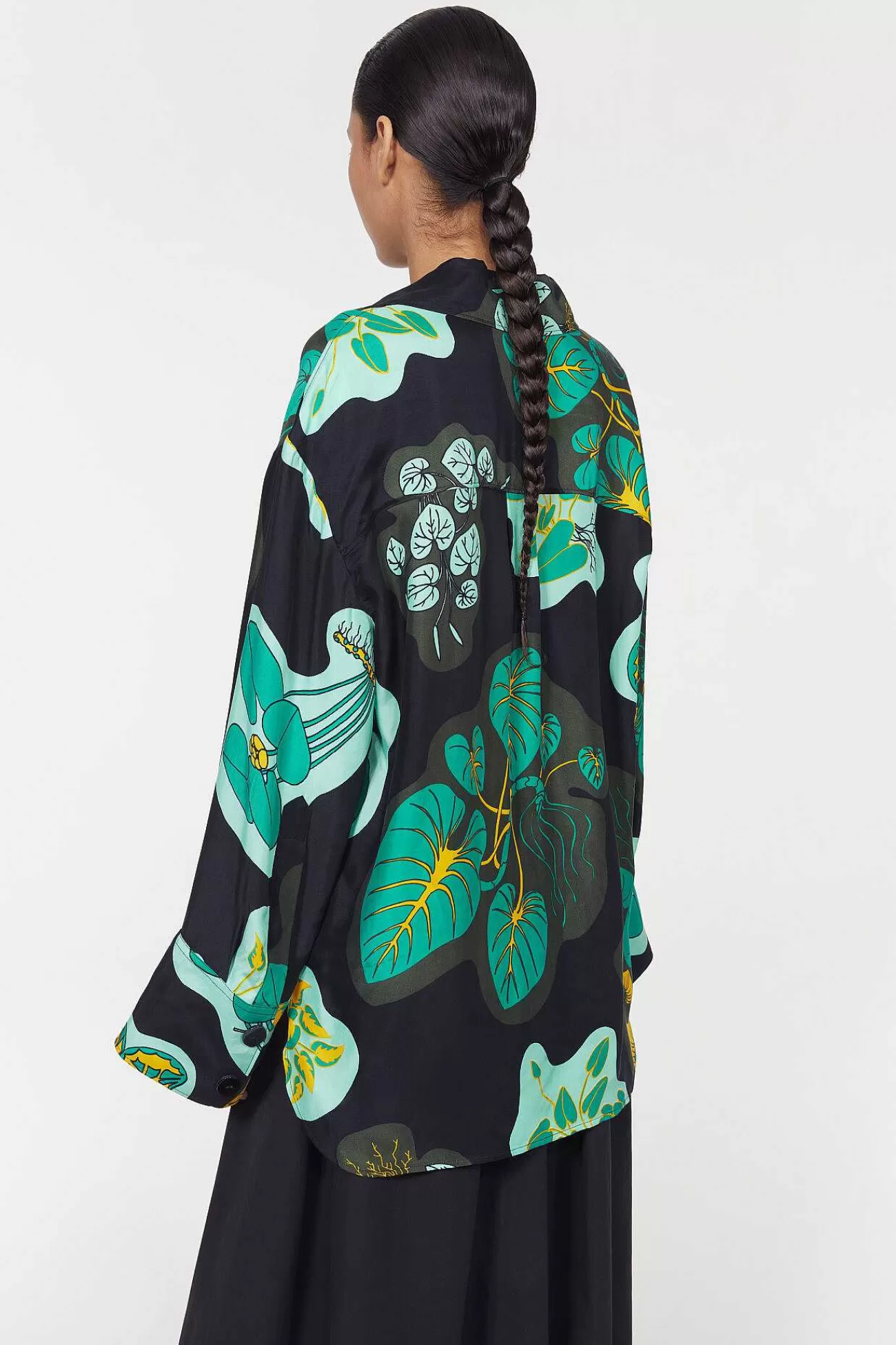 Rodebjer New Arrivals-Sunshine Leaf Shirt